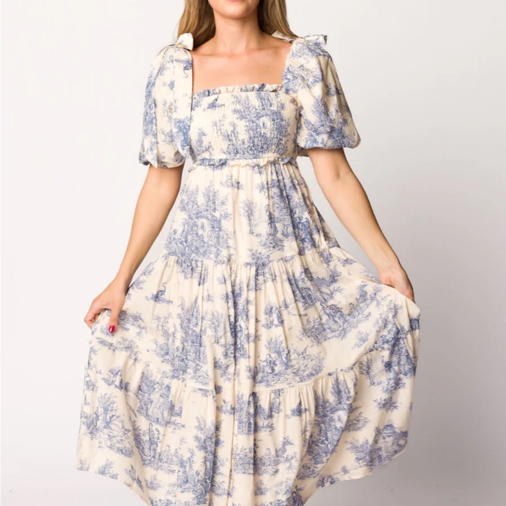 Elena Bump Friendly Dress 100% cotton